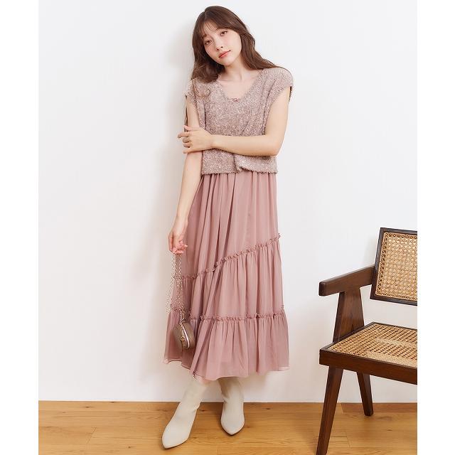 SALE60%OFF／即日発送/LILLIAN CARAT リリアンカラット シャギーベスト