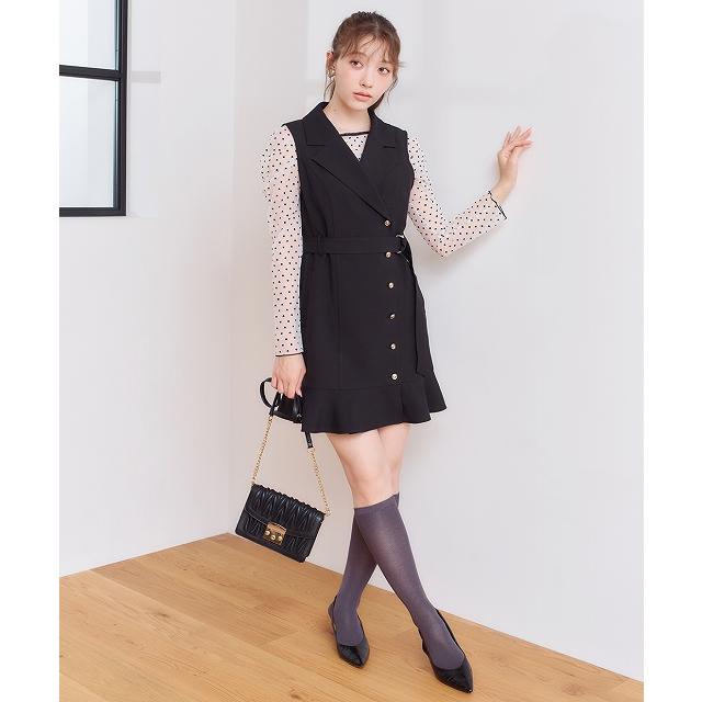 即日発送/LILLIAN CARAT リリアンカラット ヘムフレアジャケット