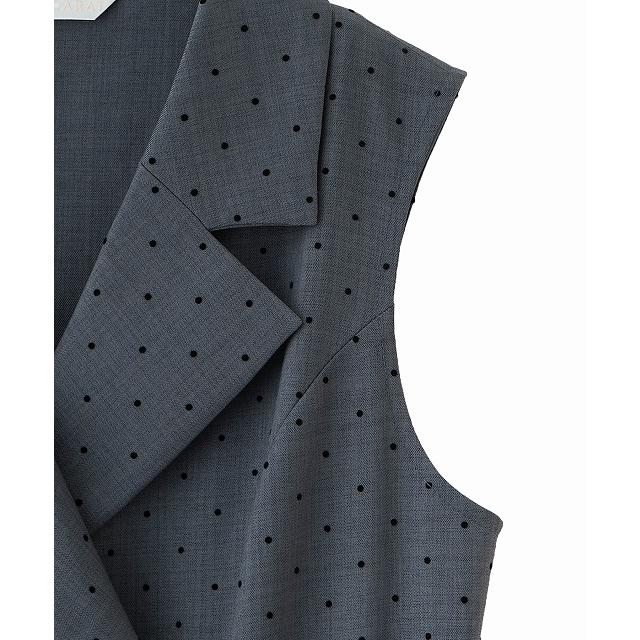 即日発送/LILLIAN CARAT リリアンカラット ヘムフレアジャケット