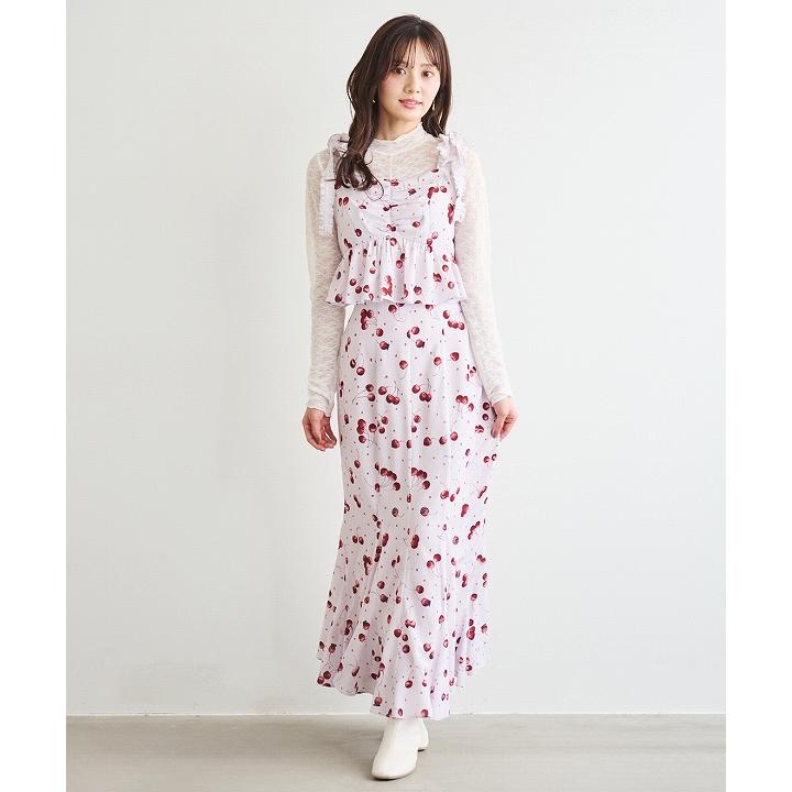 即日発送(火曜除く)/LILLIAN CARAT リリアンカラット チェリープリント