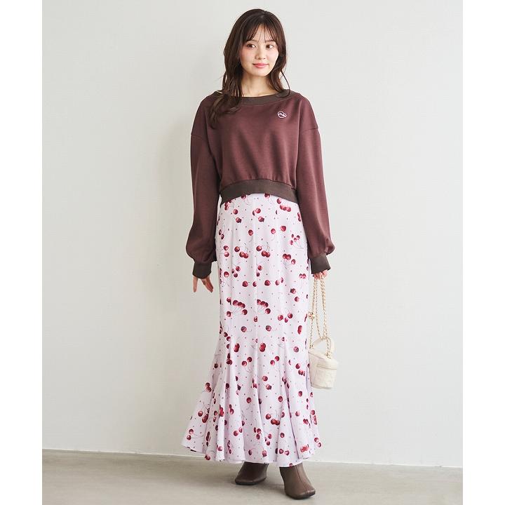 チェリープリントキャミソール＆スカートセット チェリープリントキャミソール＆スカートセット｜PETAL ONLINE（ペタル