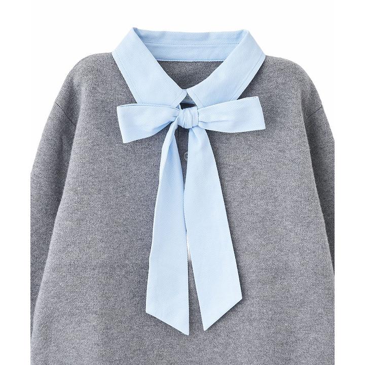 LILLIAN CARAT ボウタイリボンドッキングニット ボウタイリボンドッキングニット｜PETAL ONLINE（ペタルオンライン）