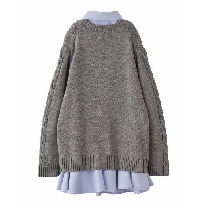 SALE40%OFF／即日発送/LILLIAN CARAT リリアンカラット ケーブルニット