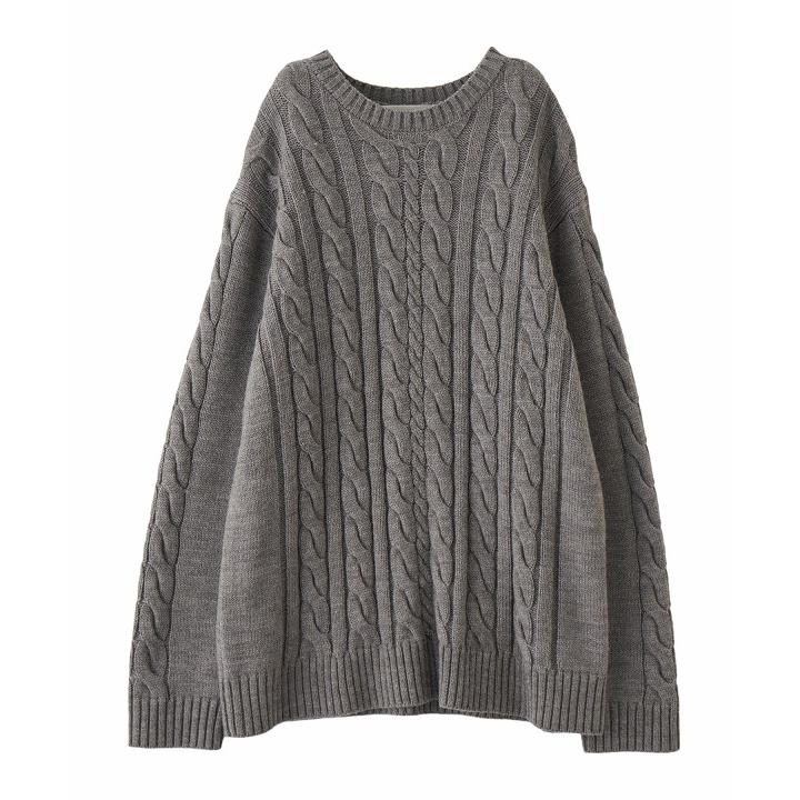 SALE40%OFF／即日発送/LILLIAN CARAT リリアンカラット ケーブルニット