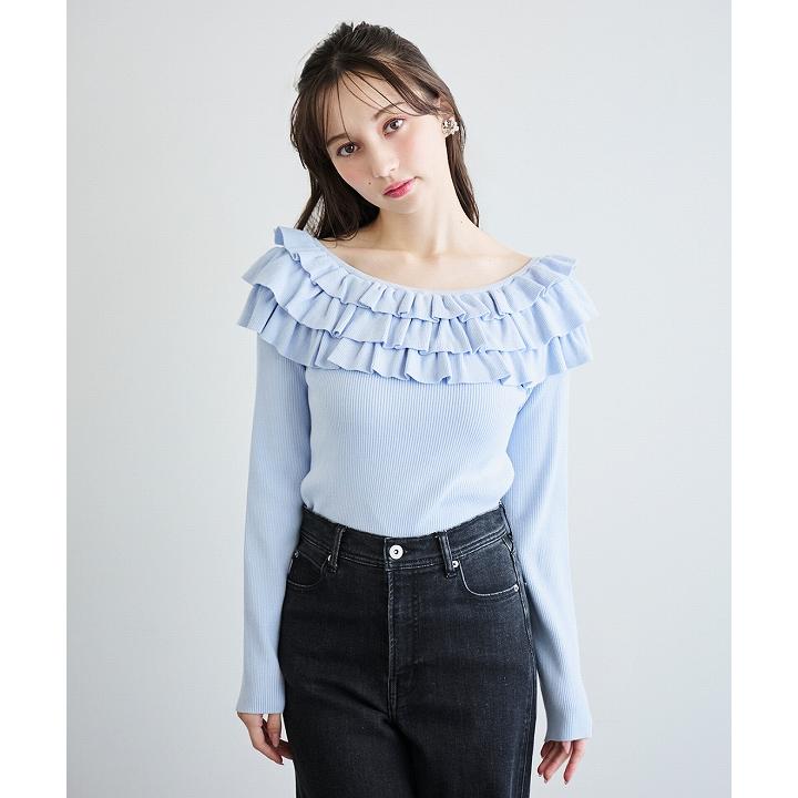 【新品】リリアンカラット　バリエーションフリルロンパース SALE40%OFF／即日発送/LILLIAN CARAT リリアンカラット ティアード