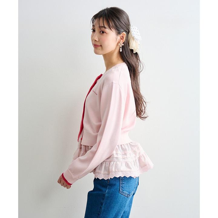 即日発送/LILLIAN CARAT リリアンカラット バイカラーニット