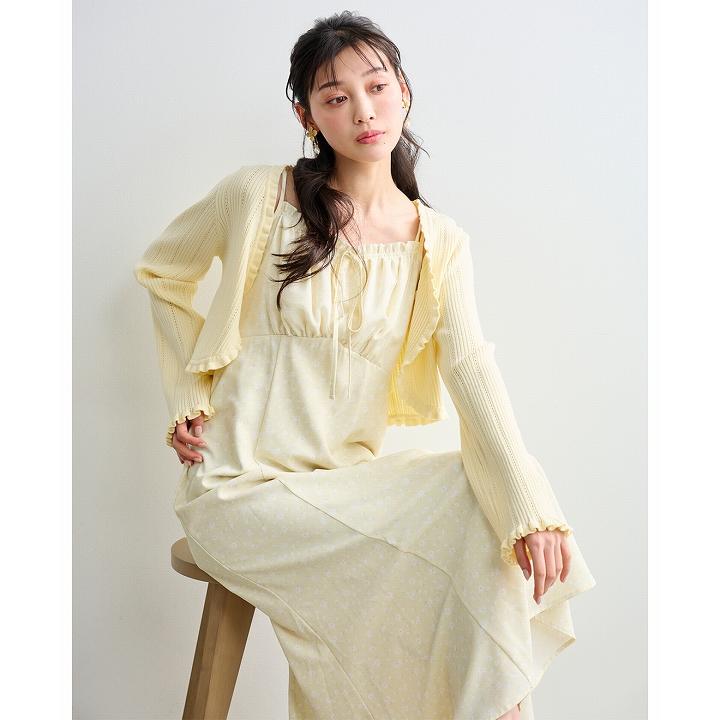 SOLD OUT】LILLIAN CARAT リリアンカラット ニットボレロ＆デイジー