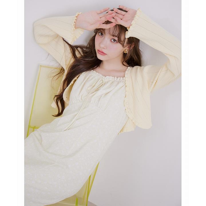 SOLD OUT】LILLIAN CARAT リリアンカラット ニットボレロ＆デイジー