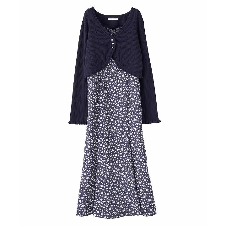 即日発送/LILLIAN CARAT リリアンカラット ニットボレロ＆デイジー