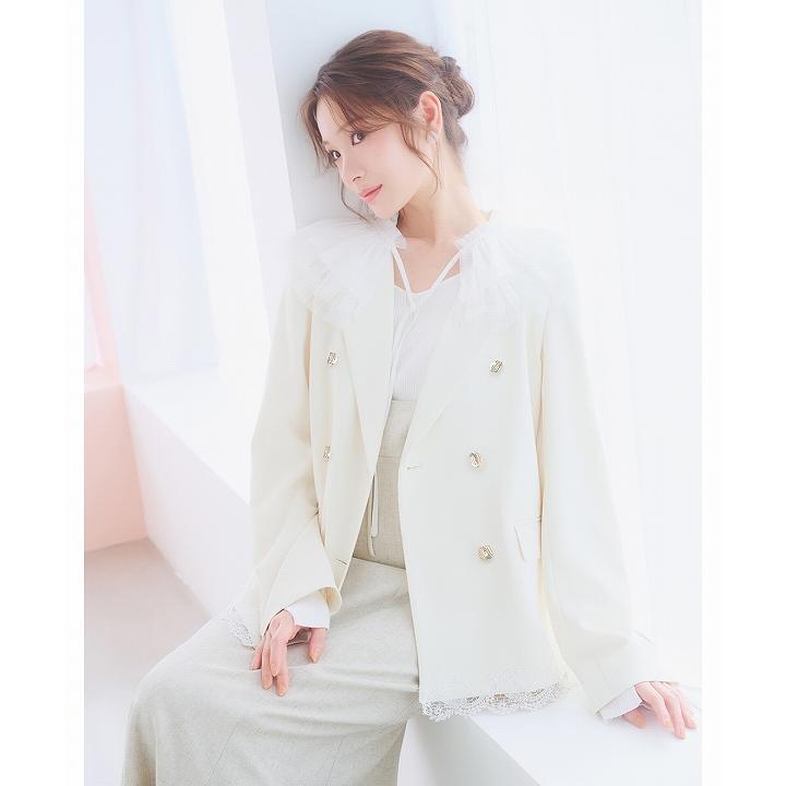 SOLD OUT】LILLIAN CARAT リリアンカラット レースヘムダブル