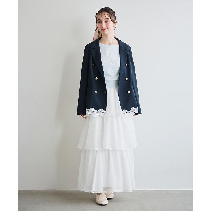 SOLD OUT】LILLIAN CARAT リリアンカラット レースヘムダブル