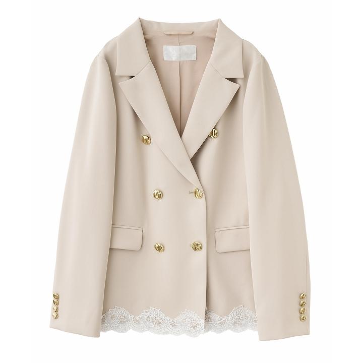 SOLD OUT】LILLIAN CARAT リリアンカラット レースヘムダブル
