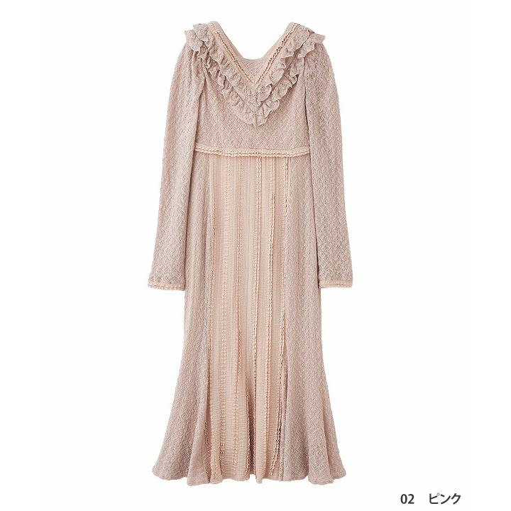 LILLIANCARAT リリアンカラット ロングワンピース レース SALE50%OFF／即日発送(火曜除く)/LILLIAN CARAT リリアンカラット