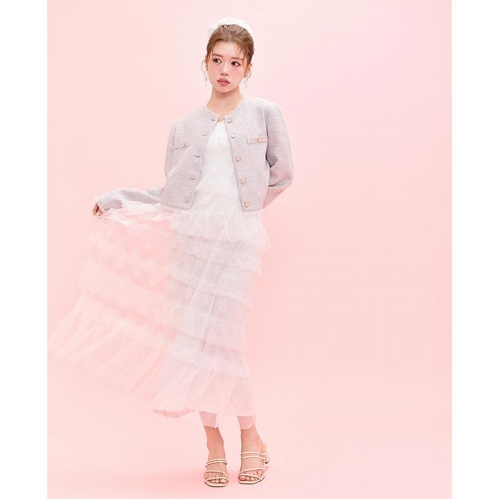 新品・タグ付】 春物新作 MOUSSY フリルデザイン ジャケット アイボリー 公式】AZUL BY MOUSSYのジャケット フリル|検索ページ|シェルター
