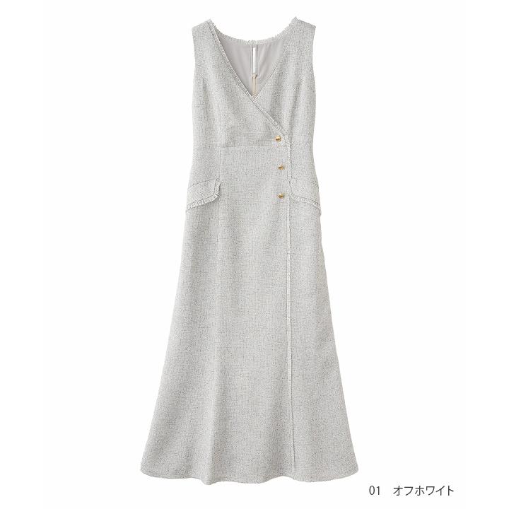 SALE50%OFF／土日も即日発送/LILLIAN CARAT リリアンカラット ツイード