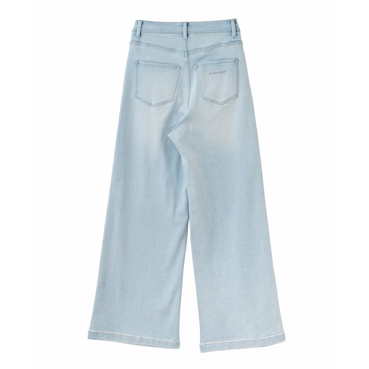 新品//リテン Liten ヨクバリワイドパンツ ブルー デニム　サイズ2 5/14(木)朝10時〜10%OFF／即日発送/LILLIAN CARAT リリアンカラット