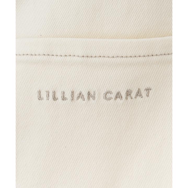 即日発送/LILLIAN CARAT リリアンカラット  カラーバリエーションデニムワイドパンツ 46216204  2026春夏の画像