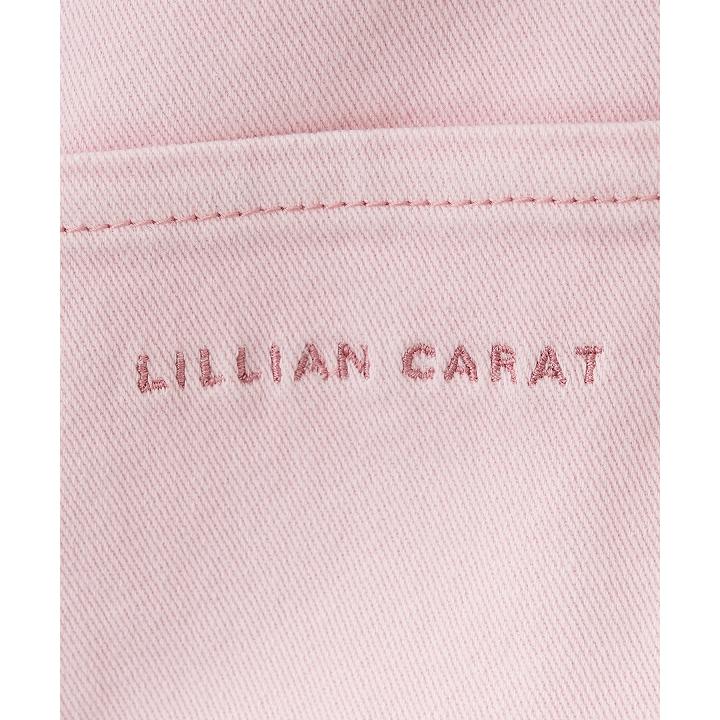即日発送/LILLIAN CARAT リリアンカラット  カラーバリエーションデニムワイドパンツ 46216204  2026春夏の画像