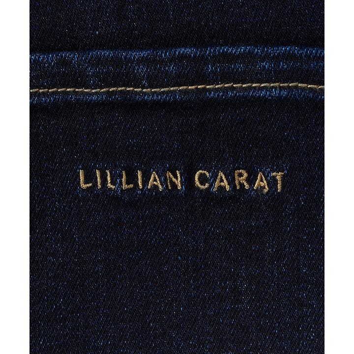 即日発送/LILLIAN CARAT リリアンカラット  カラーバリエーションデニムワイドパンツ 46216204  2026春夏の画像