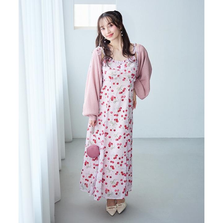 LILLIAN CARAT リリアンカラット レースデザインニットカーディガン SOLD OUT】LILLIAN CARAT リリアンカラット レースデザインニット