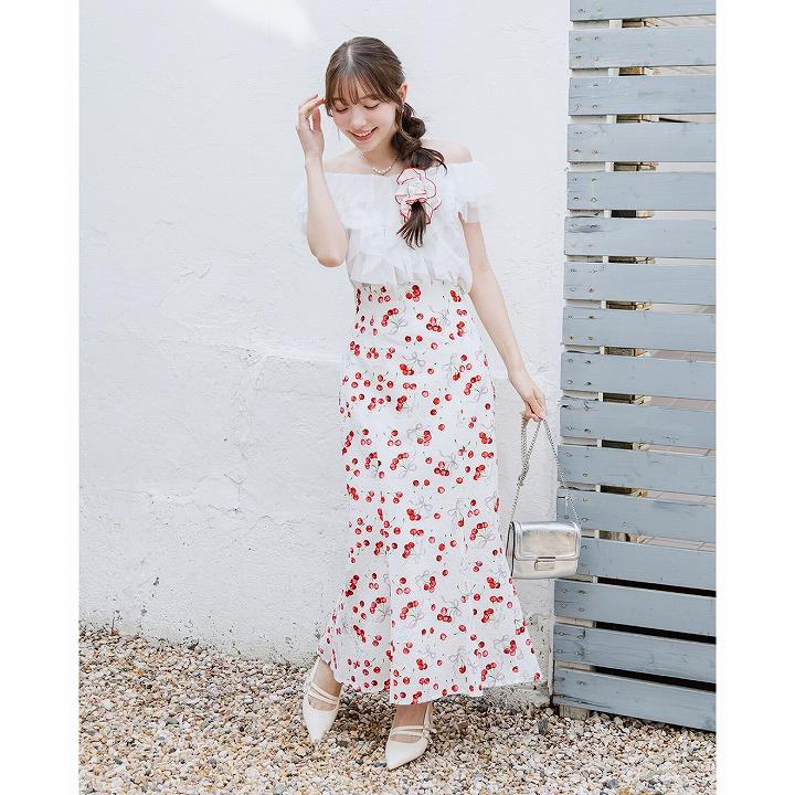 リリアンカラット フリルデザインブラウス SALE50%OFF／即日発送/LILLIAN CARAT リリアンカラット フリル