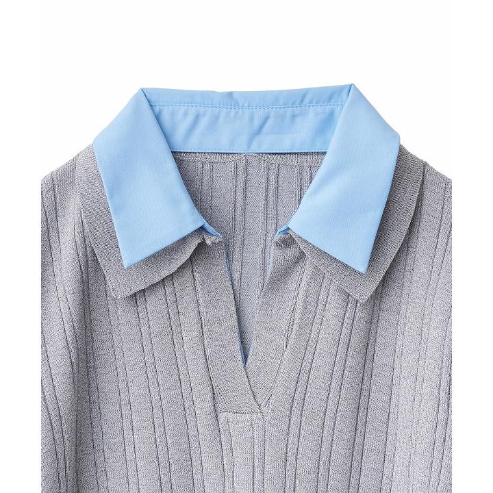 即日発送(火曜除く)/LILLIAN CARAT リリアンカラット リボンスリーブ 