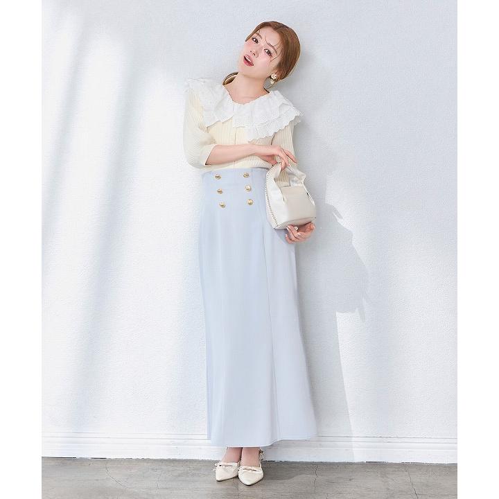 完売　新作　LILLIAN CARATビッグカラードッキングニット ビッグカラードッキングニット｜PETAL ONLINE（ペタルオンライン）