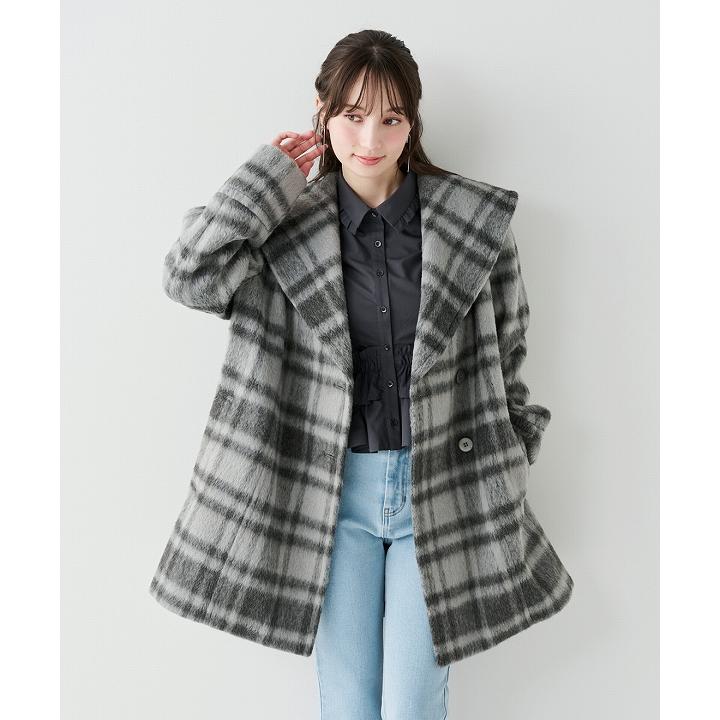 実物写真掲載 完売色 LILLIAN CARAT デニムシャツジャケット 即日発送(火曜除く)/LILLIAN CARAT リリアンカラット ティアードフリル
