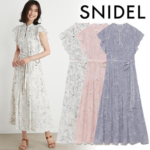 年のクリスマスの特別な衣装 マーブル柄ワンピース 新品未使用 Snidel ミニワンピース Www Farmersmarket Qa