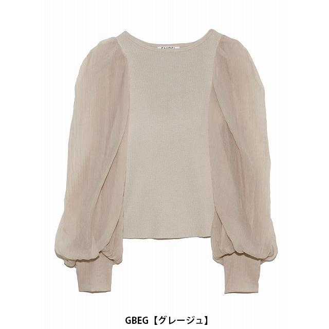 【SALE35%OFF】即日発送/SNIDEL スナイデル/ パフスリドッキングニットプルオーバー SWNT221110/ネコポス送料無料/キャンセル返品不可|real-co|03
