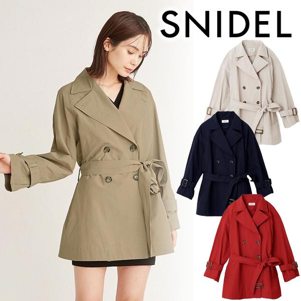 SALE50%OFF／即日発送/SNIDEL スナイデル スリーブスリットミドル