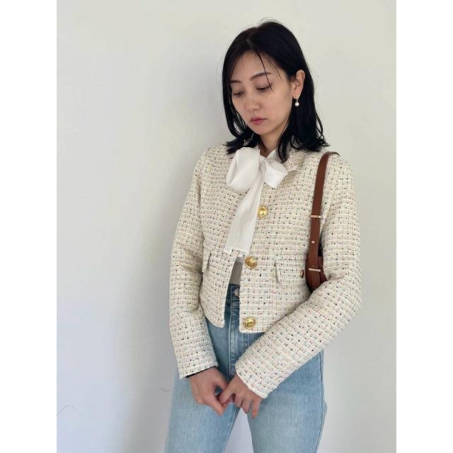 新作新品♥️ SNIDEL ミドルツイードジャケット