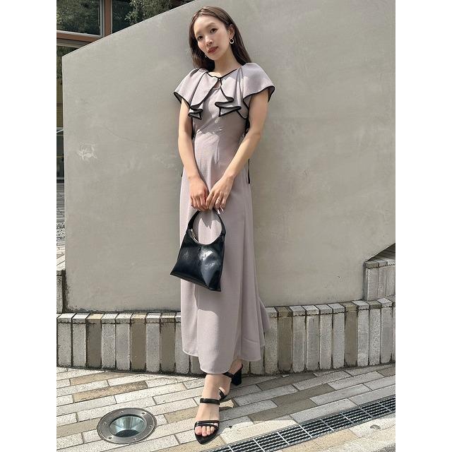 SALE40%OFF／即日発送/SNIDEL スナイデル ラッフルボレロパイピング 