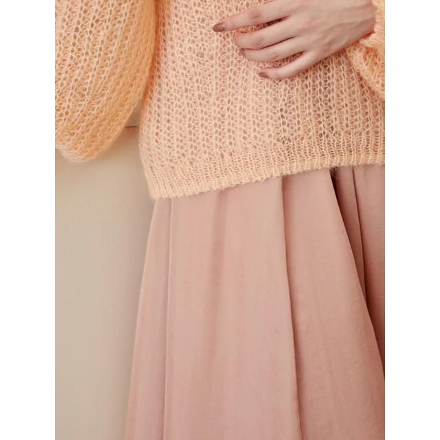 SNIDEL ＼SALE50%OFF／即日発送/SNIDEL スナイデル モヘヤニットキャミ 