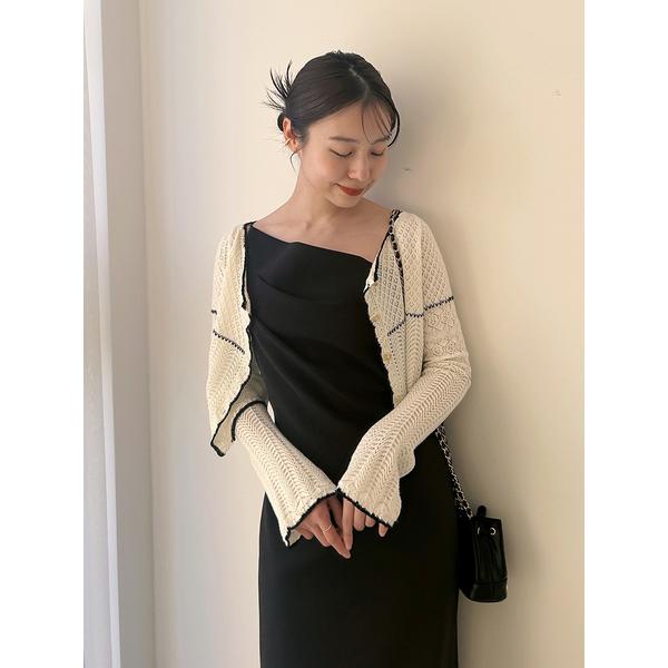SNIDEL ＼期間限定12%OFF／即日発送/SNIDEL スナイデル クロシェニット 