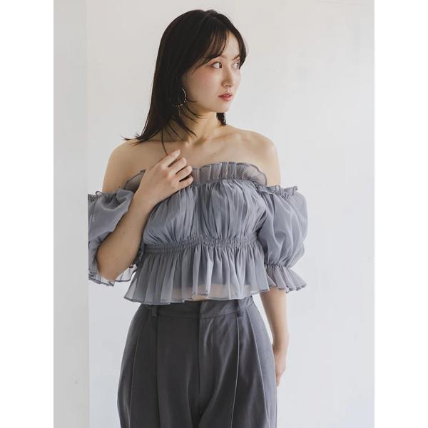 SNIDEL ＼期間限定10%OFF／即日発送/SNIDEL スナイデル ギャザー 