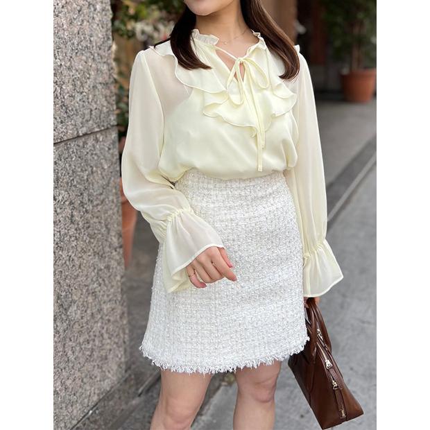 SNIDEL（スナイデル） ＼SALE70%OFF／即日発送/SNIDEL サマーツイード