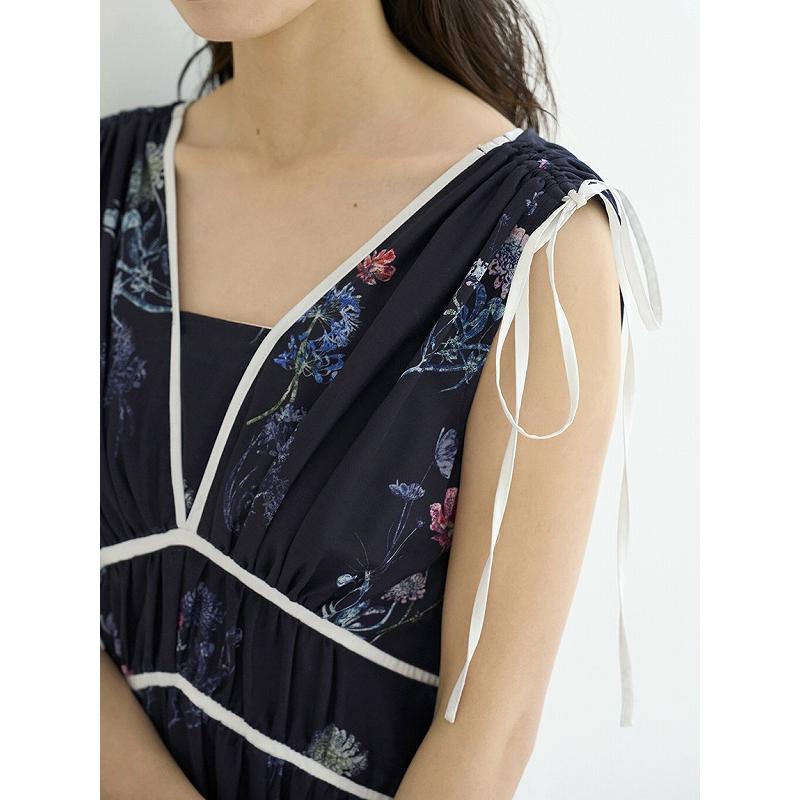 【本日発送】フラワードロストディティールワンピース SNIDEL ワンピース 「00サイズあり」フラワードロスト