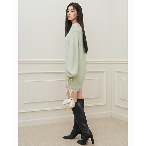 snidel スナイデル ニットミニワンピ&ガーデ セット SNIDEL（スナイデル） ＼PRE SALE40%OFF／即日発送(火曜除く)/SNIDEL