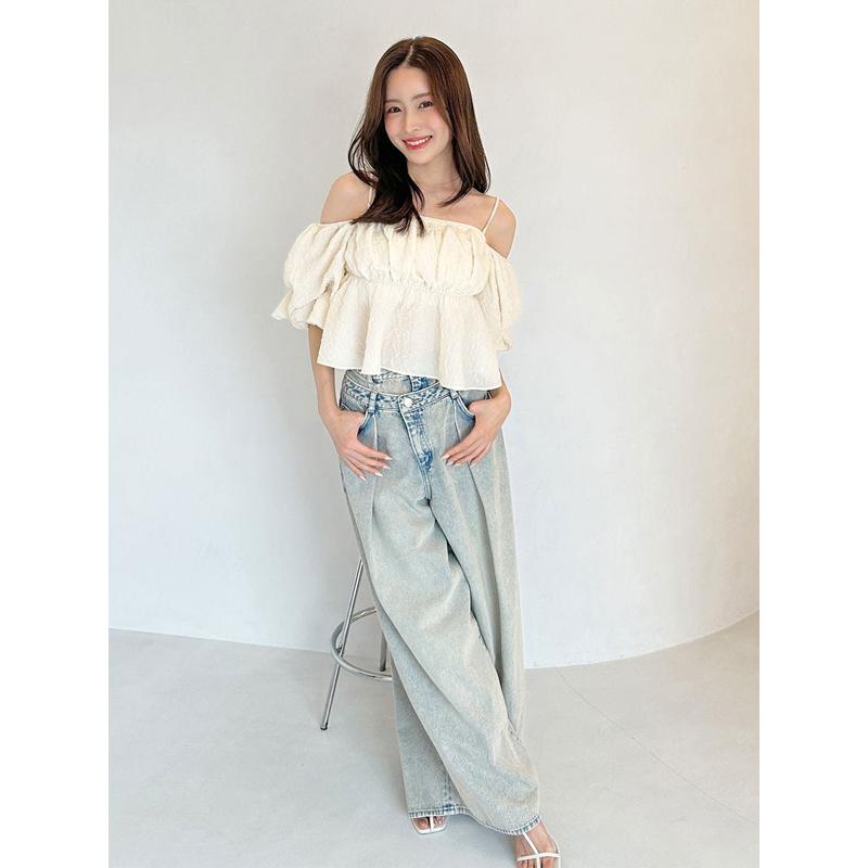 SNIDEL（スナイデル） ＼SALE50%OFF／即日発送/SNIDEL オフショル