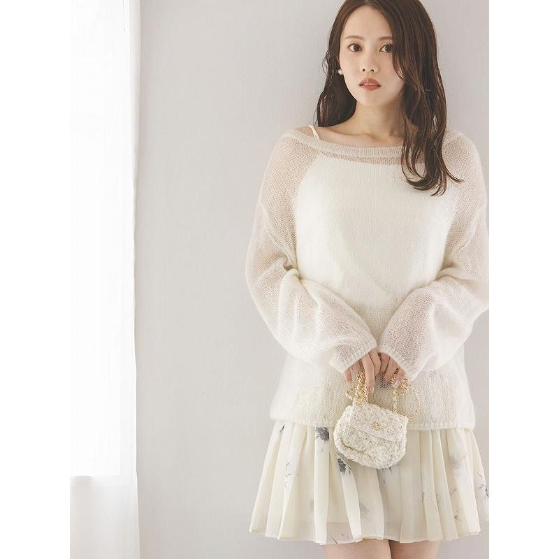 SNIDEL シアーモヘヤルーズプルオーバー SNIDEL（スナイデル） ＼SALE60%OFF／即日発送/SNIDEL シアーモヘヤ