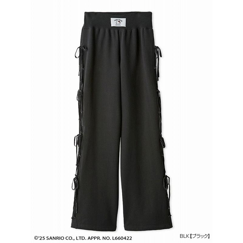 新品未開封 SNIDEL HELLOKITTY レースアップパンツ 正規品 HELLO KITTY】レースアップパンツ(ロングパンツ)｜パンツ｜SNIDEL