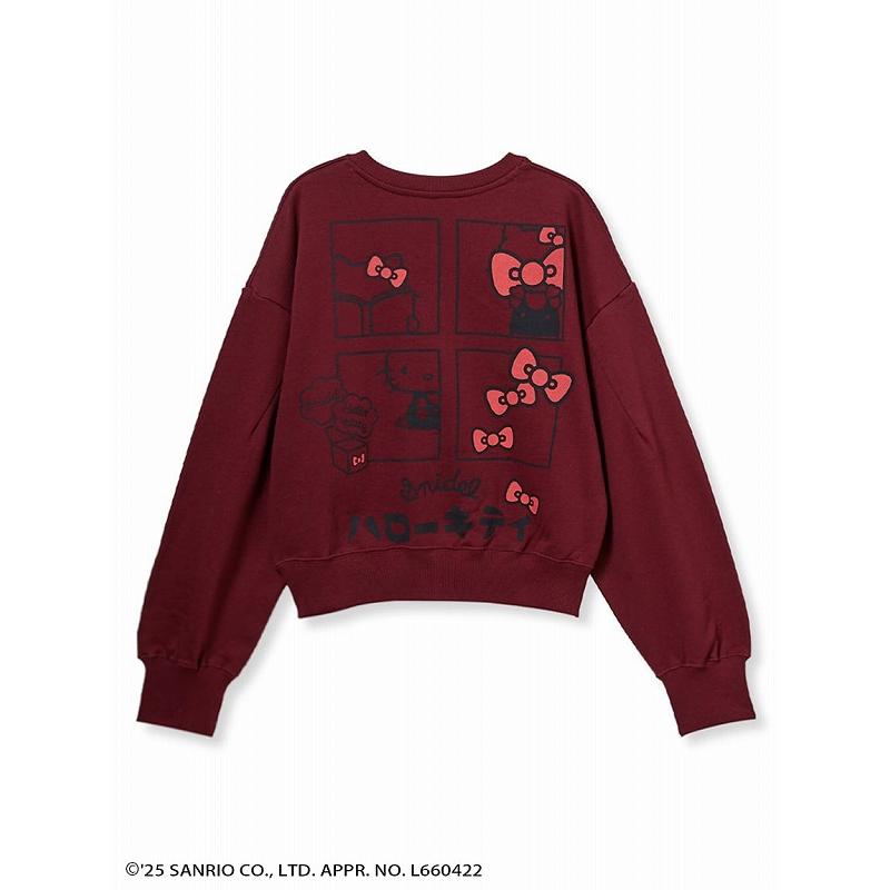 ハローキティ SNIDEL  コラボニットプルオーバータグ付 SNIDEL（スナイデル） ＼SALE50%OFF／GWも即日発送/SNIDEL HELLO KITTY