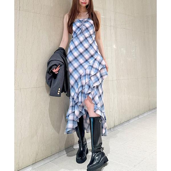 プリーツミニジャンスカ（ミニワンピース）｜SNIDEL（スナイデル