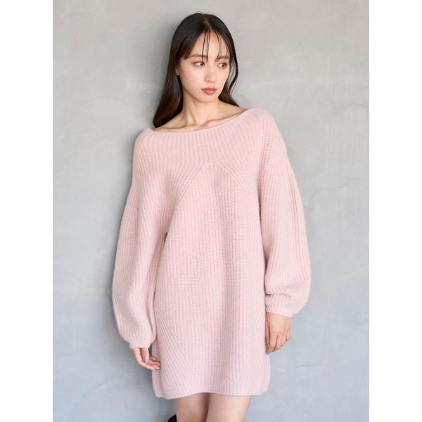 スナイデル　ラクーンミニニット　ピンク SNIDEL（スナイデル） ＼SALE50%OFF／即日発送/SNIDEL ラクーンミニ