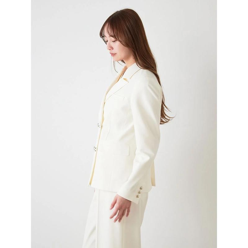 【SNIDEL】sustainableジャケットセットアップSWFJ241040 SNIDEL) Sustainableダブルジャケット | puakoの店長ブログ