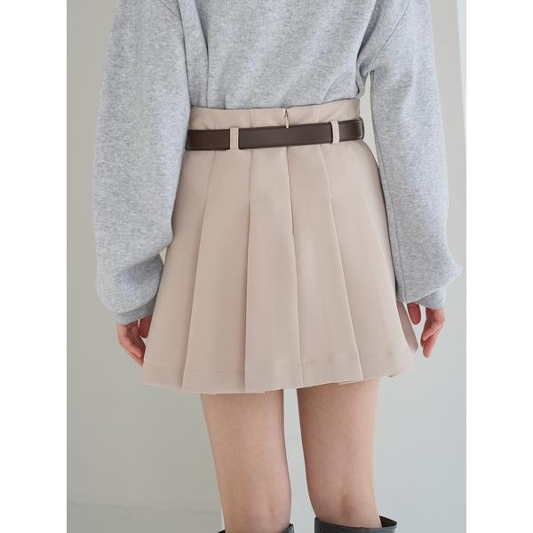 【新品未使用】スナイデル　ベルト付きボックスミニスカショ 1 SNIDEL（スナイデル） (セール30%OFF&PT5) ベルテッドボックスミニ