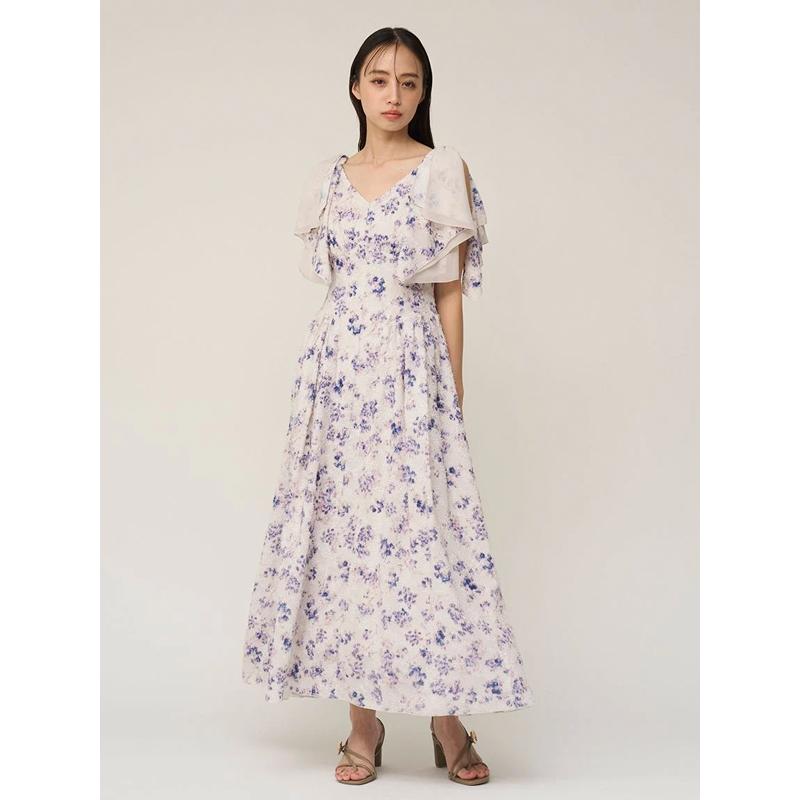 snidel リボンジャガードワンピース SNIDEL（スナイデル） ＼期間限定20%OFF／即日発送/SNIDEL リボン