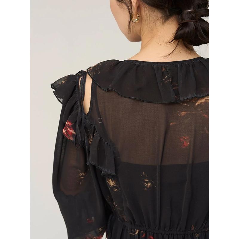 SNIDEL（スナイデル） ＼SALE50%OFF／即日発送/SNIDEL フリル