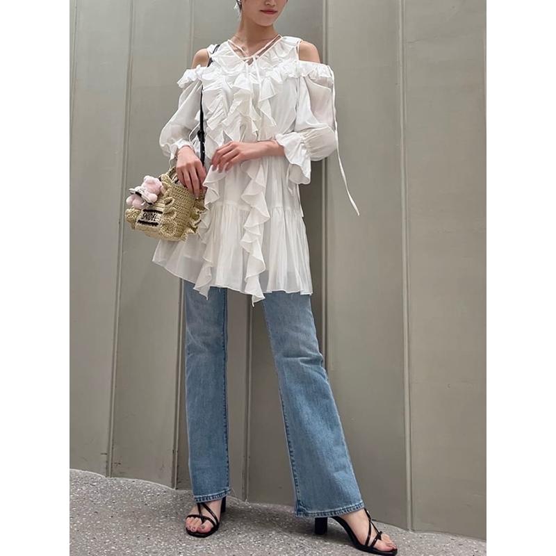 SNIDEL（スナイデル） ＼SALE30%OFF／土日も即日発送/SNIDEL フリル